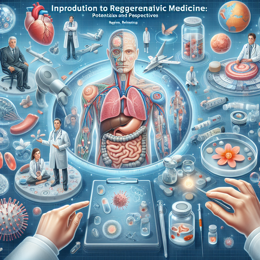 Einführung in die regenerative Medizin: Potenziale und Perspektiven